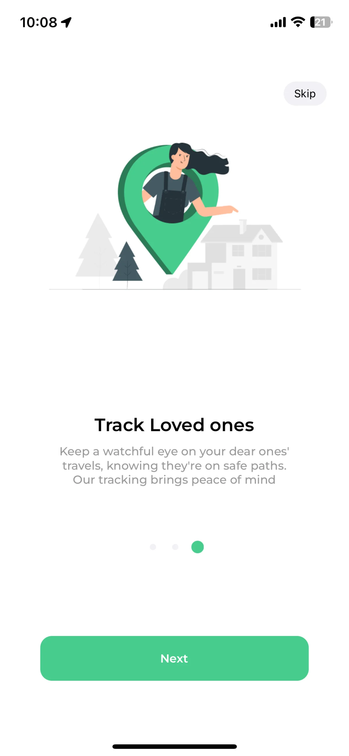 Gromo navigation interface