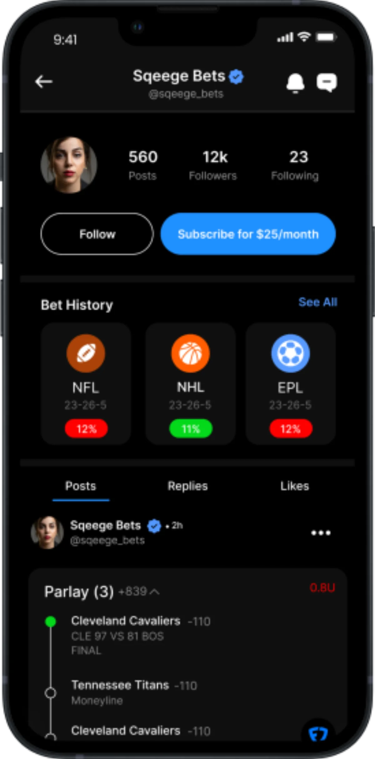 PeerPicks main betting interface