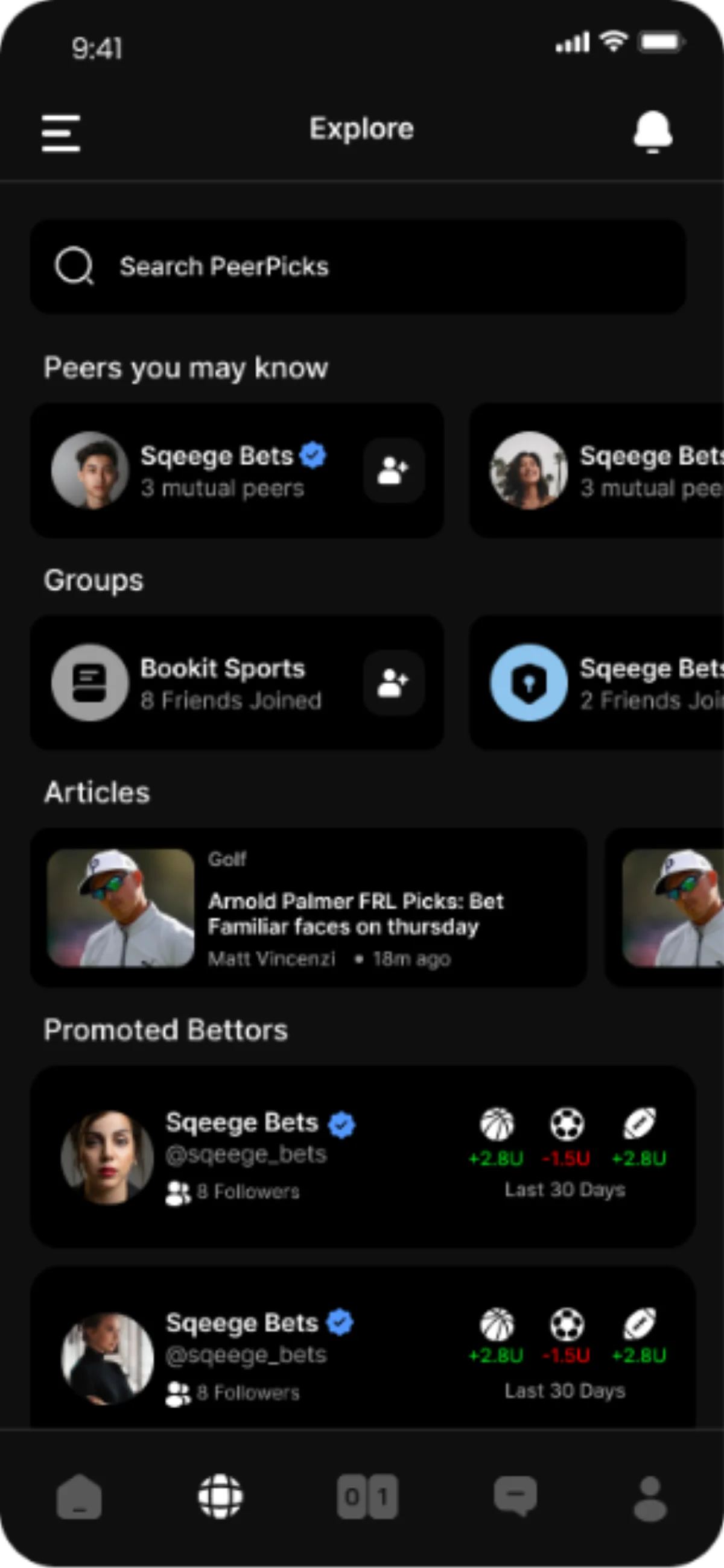 PeerPicks explore and discover