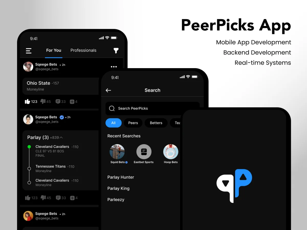 PeerPicks user onboarding flow
