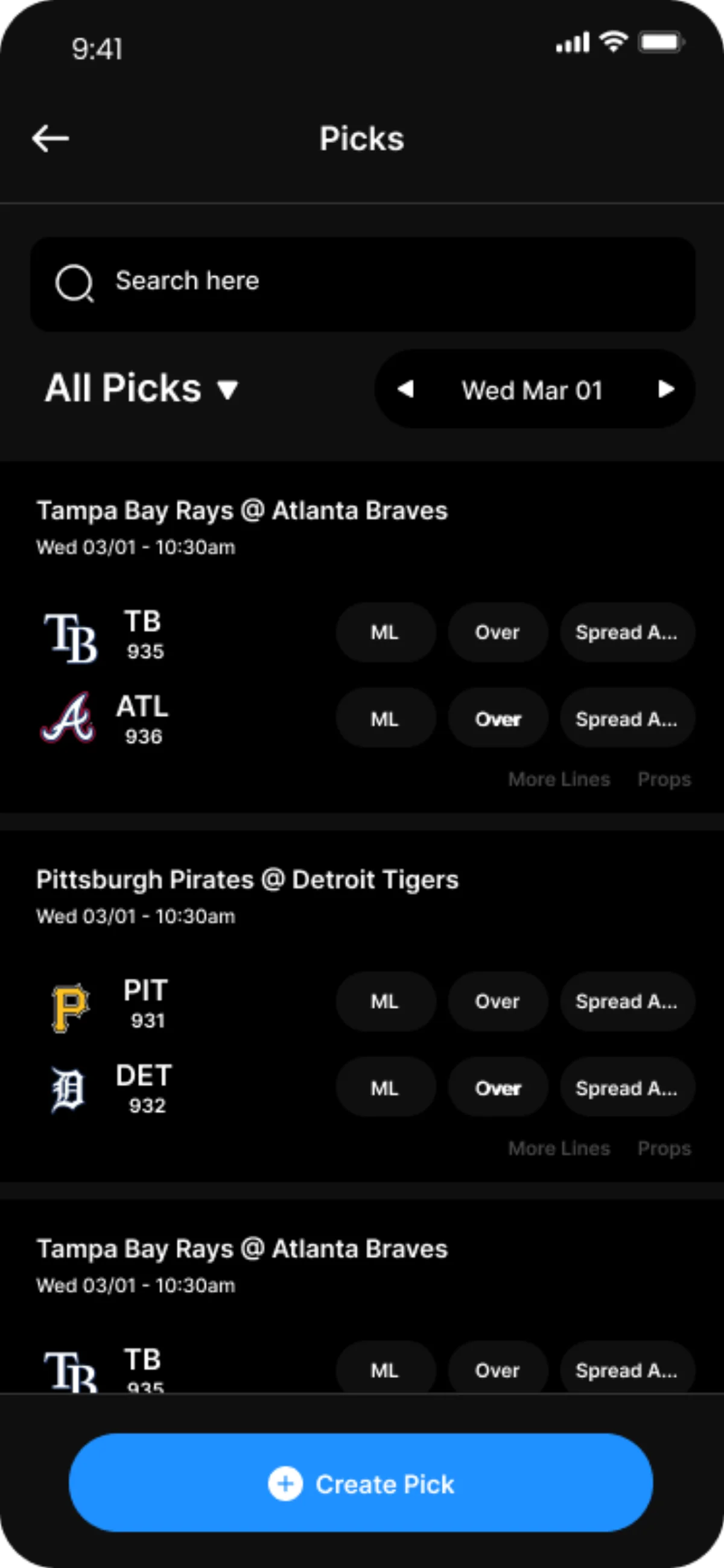 PeerPicks app mockup