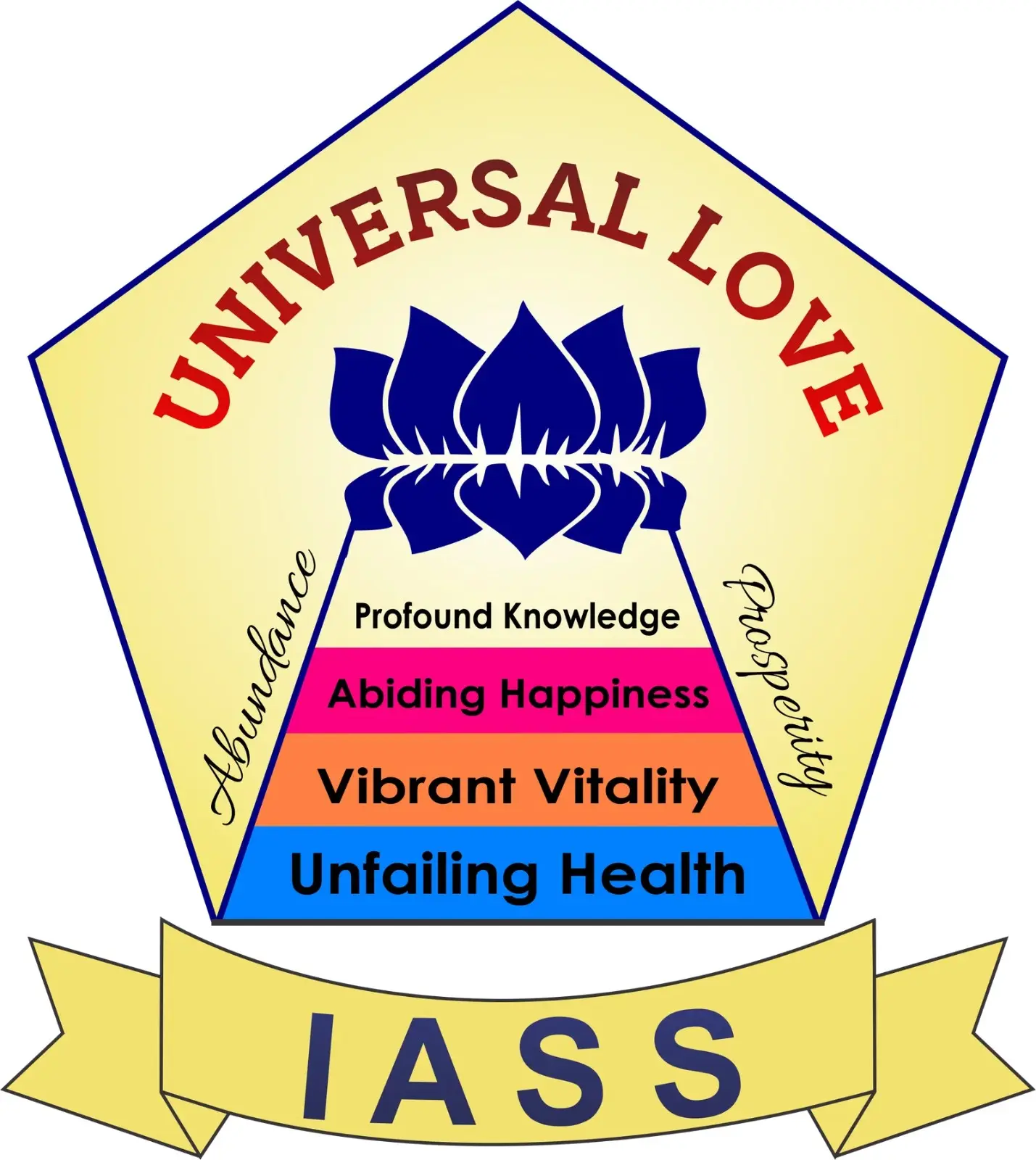 IASS homepage showcasing spiritual philosophy